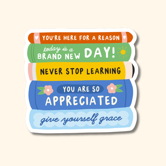 Encouragement Stack Sticker