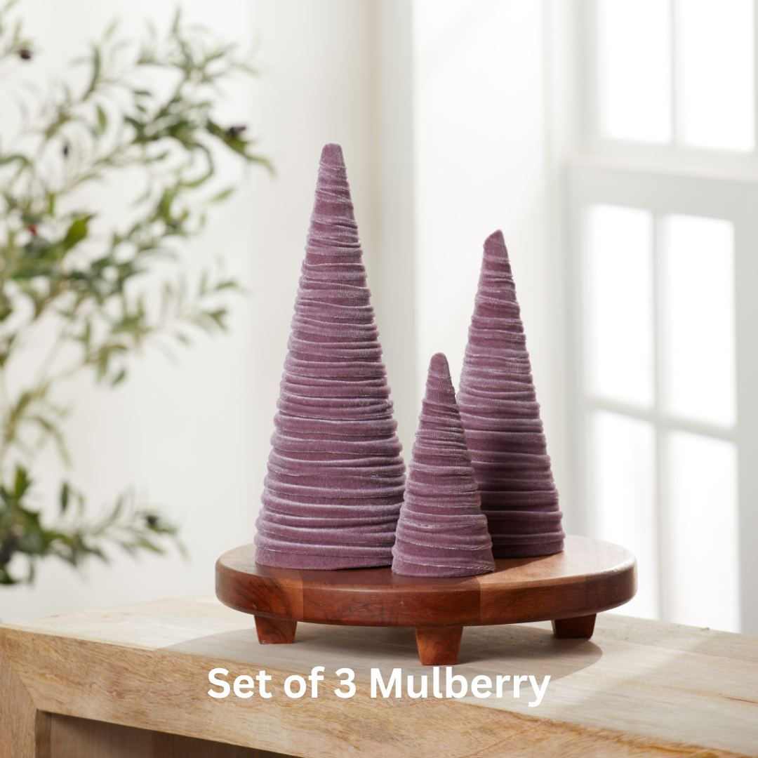 Velvet Christmas Trees :: 3 sizes
