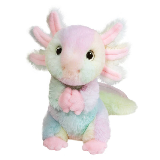 Gillie the axolotl by Douglas
