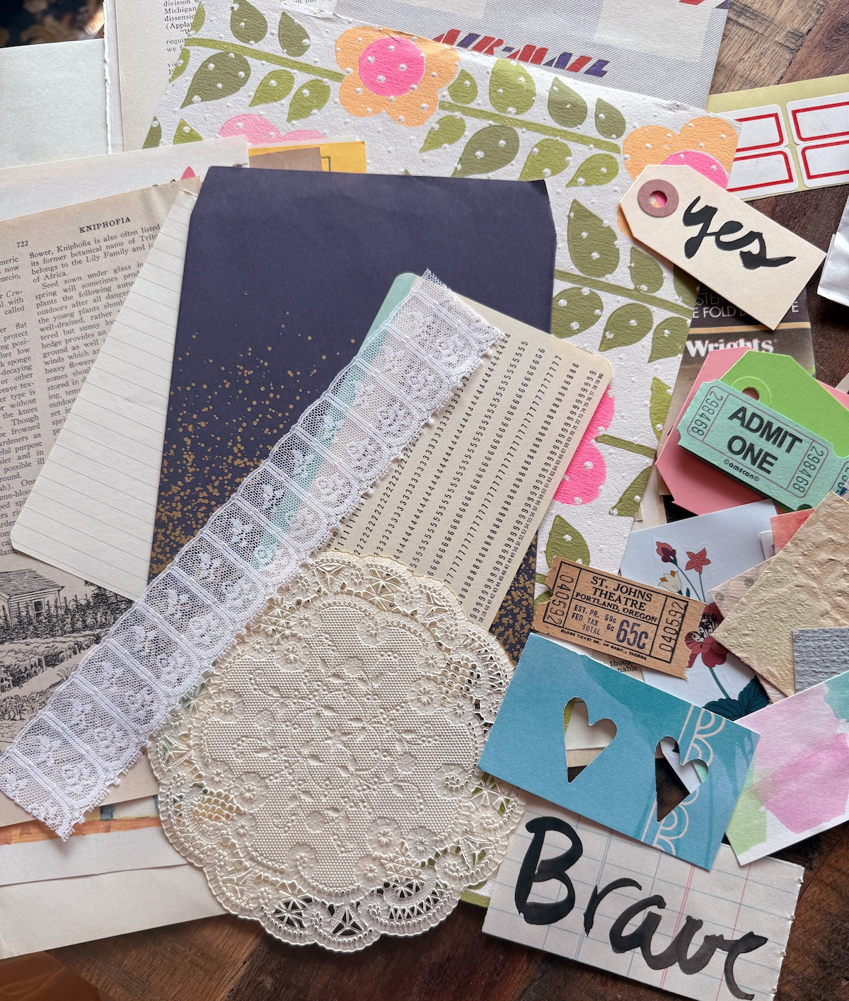 Paper pack from Liz's stash