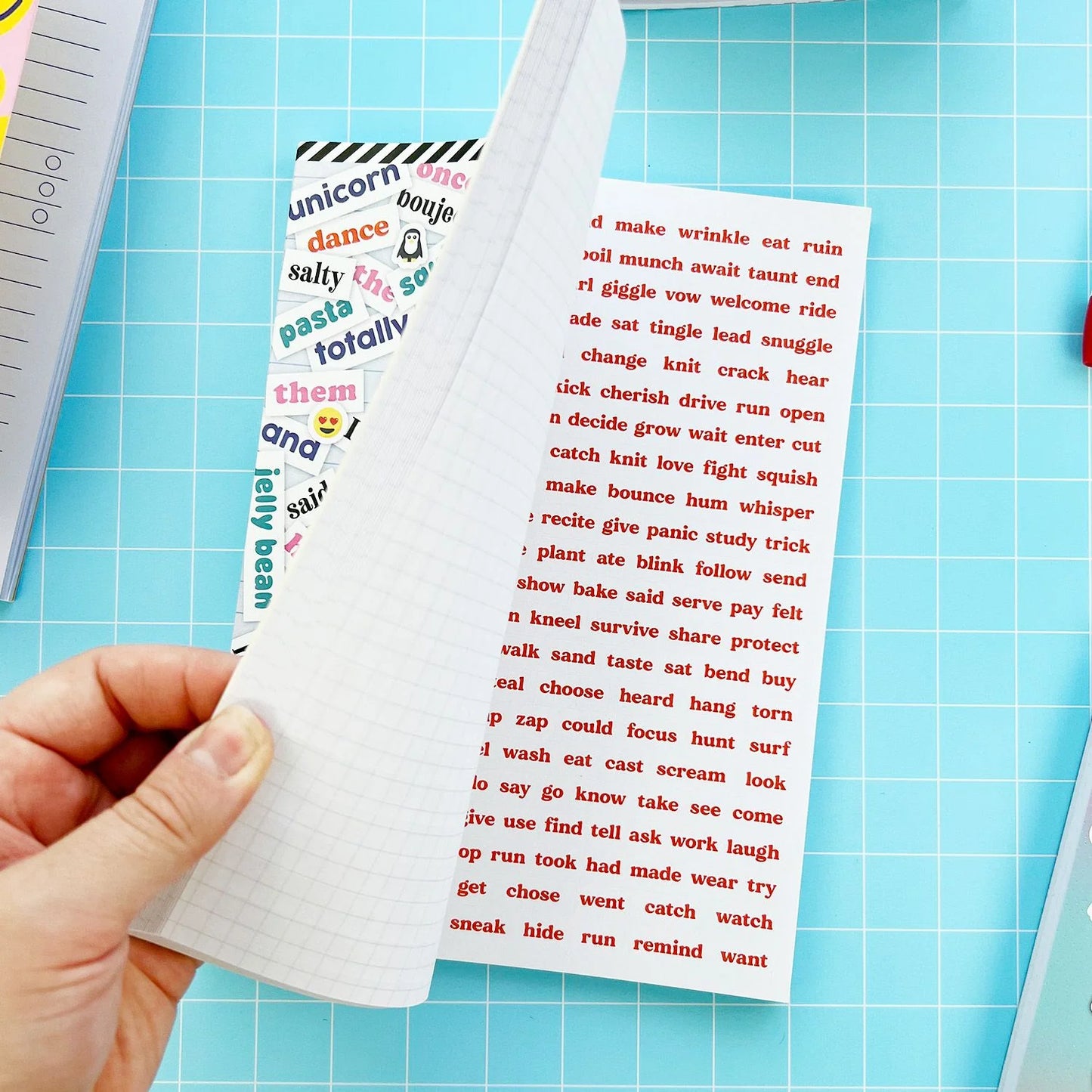 Sticker Poetry Book