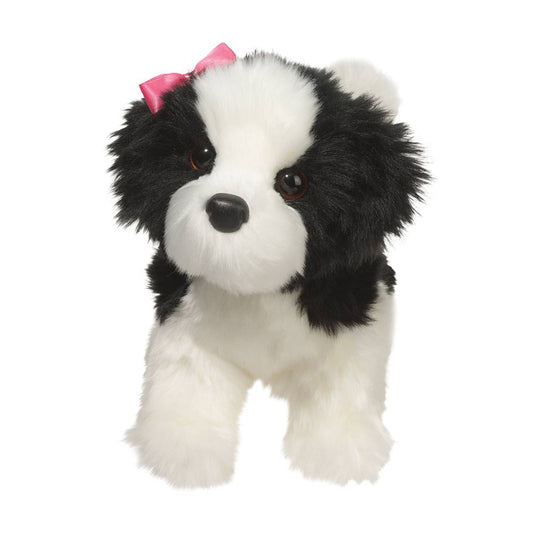 Poofy Black & White Shih-Tzu by Douglas