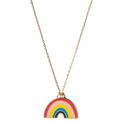 Rainbow Pendant Necklace