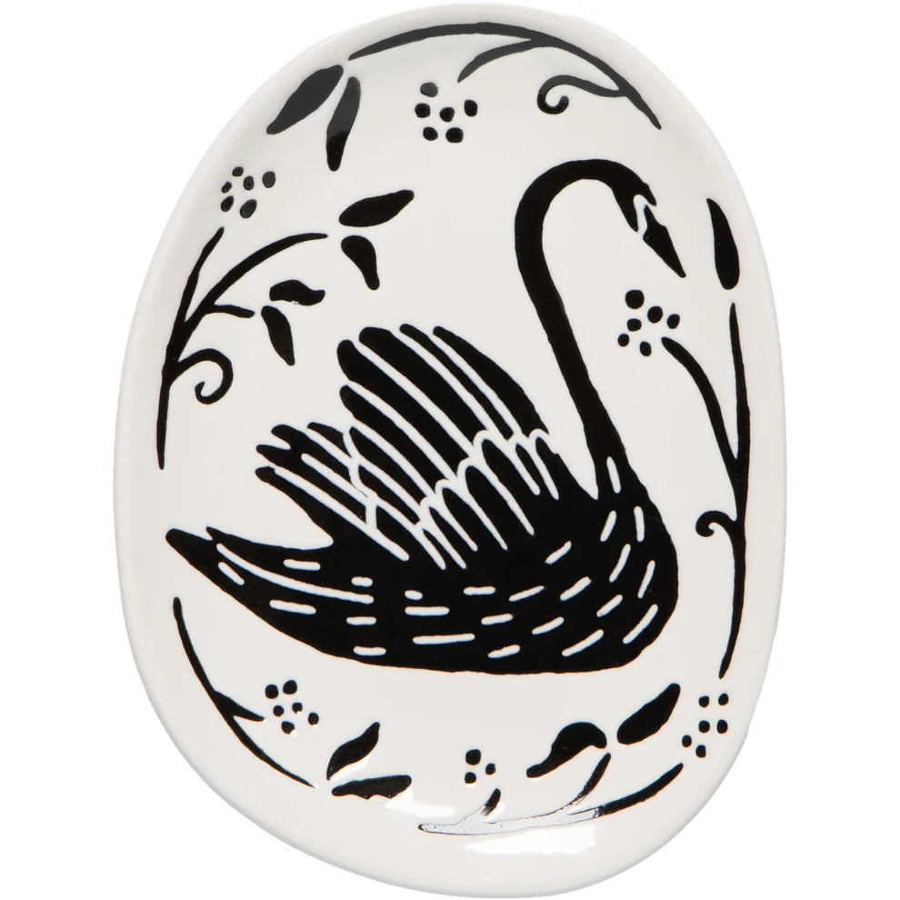 Swan Song Trinket Tray by Danica