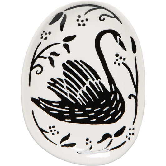 Swan Song Trinket Tray by Danica