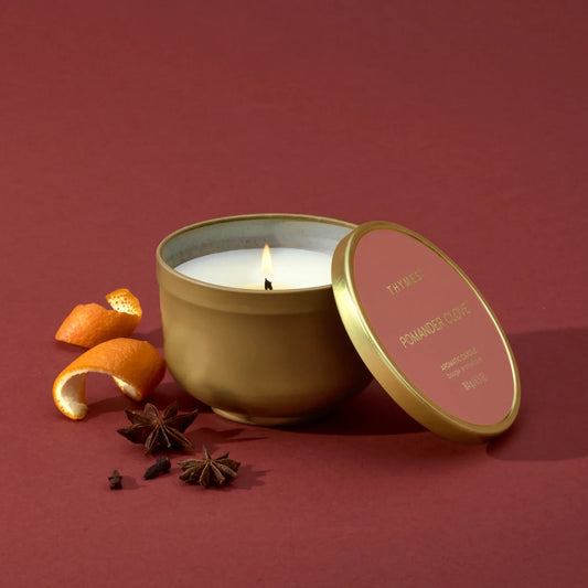 Pomander Clove Universal Tin Candle 6.5oz